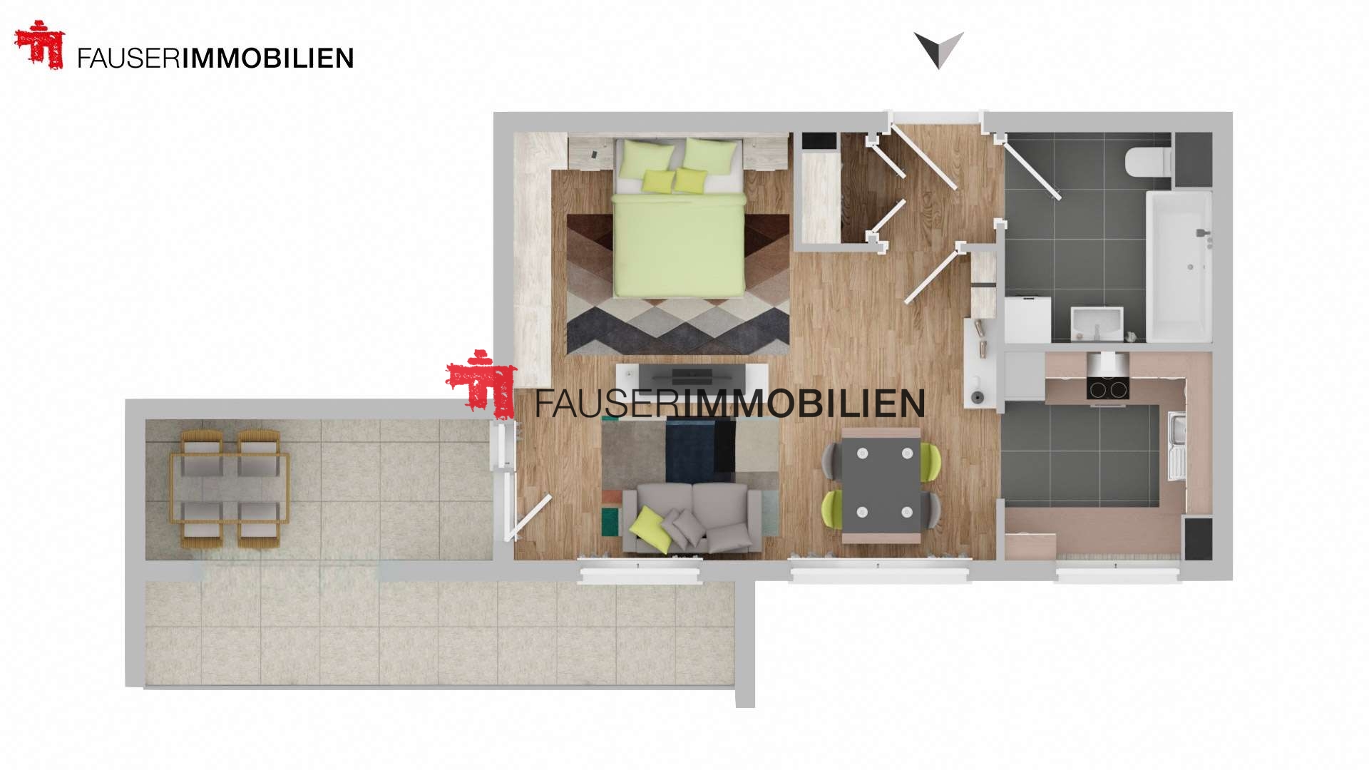 48 m², die sich gut anfühlen
